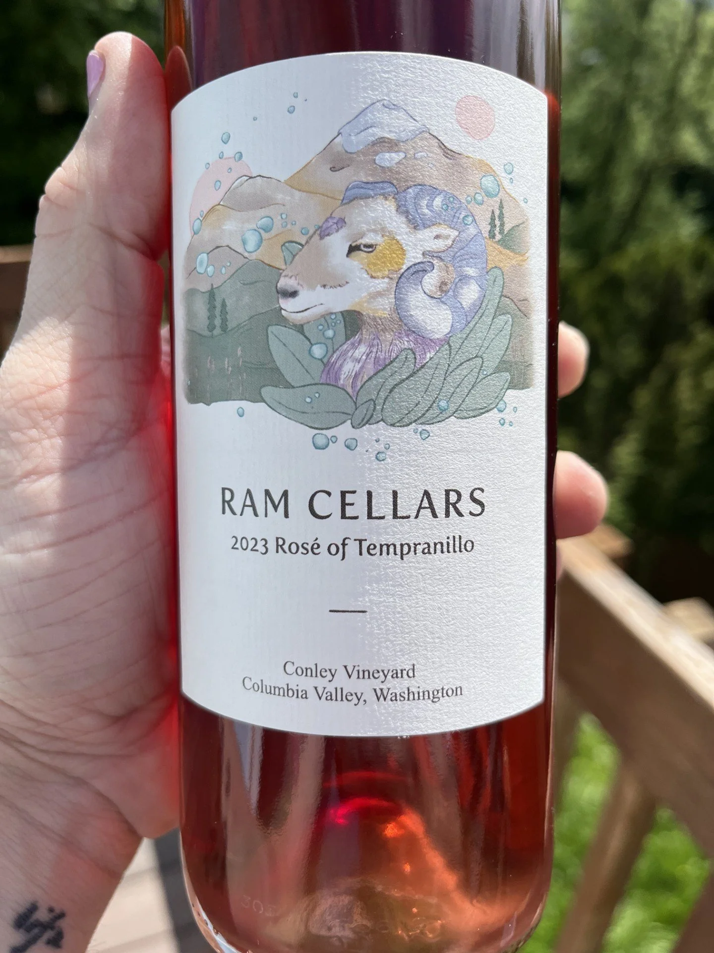 2023 Rosé of Tempranillo — RAM Cellars